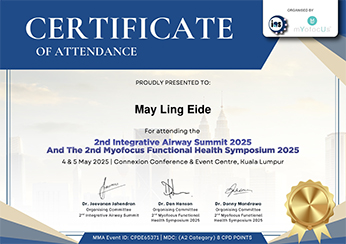 IAS Summit Certificate - May Ling Eide