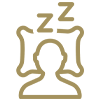 Restless sleep or frequent waking during the night